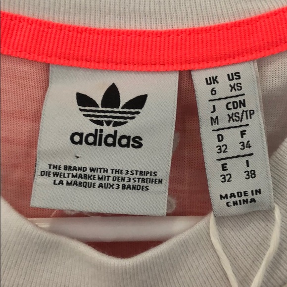 Adidas Pink and White Shirt Jersey - Picture 5 of 5